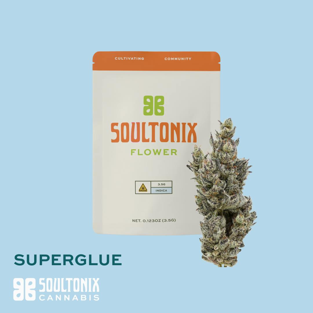 SoulTonix | Superglue | Big Buds | 3.5g at Lone Peak Cannabis Company