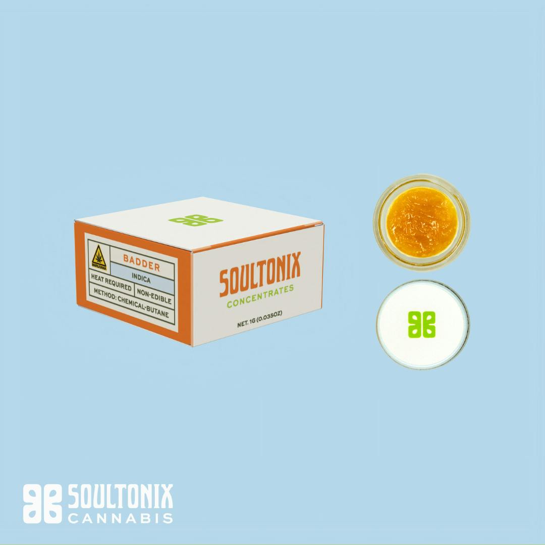 SoulTonix | T-1000 | Badder | 1g by SoulTonix