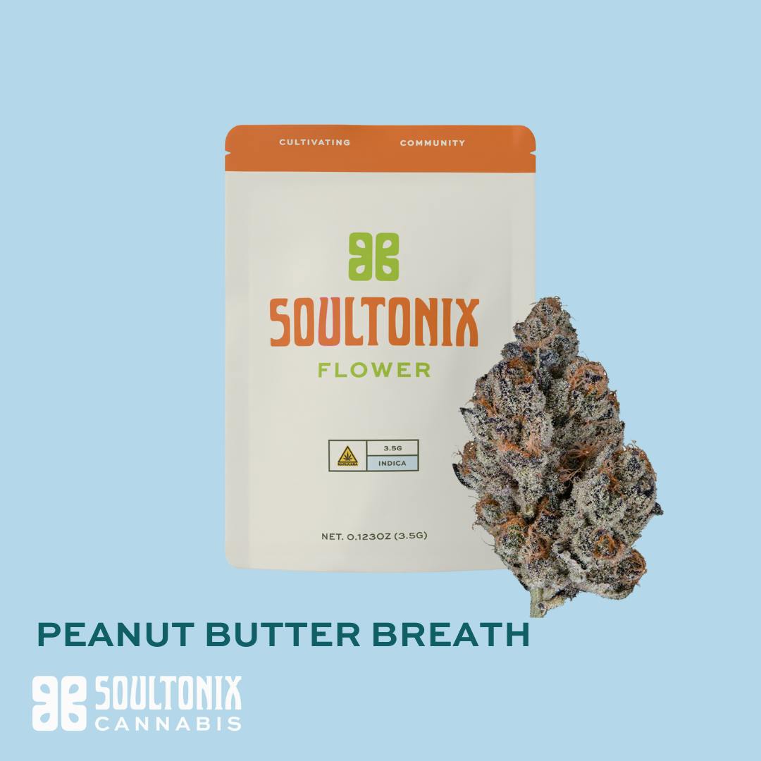 SoulTonix | Peanut Budder Breath | Big Buds | 3.5g by SoulTonix