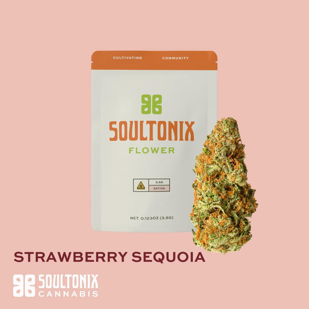 SoulTonix | Strawberry Sequoia | Big Buds | 3.5g