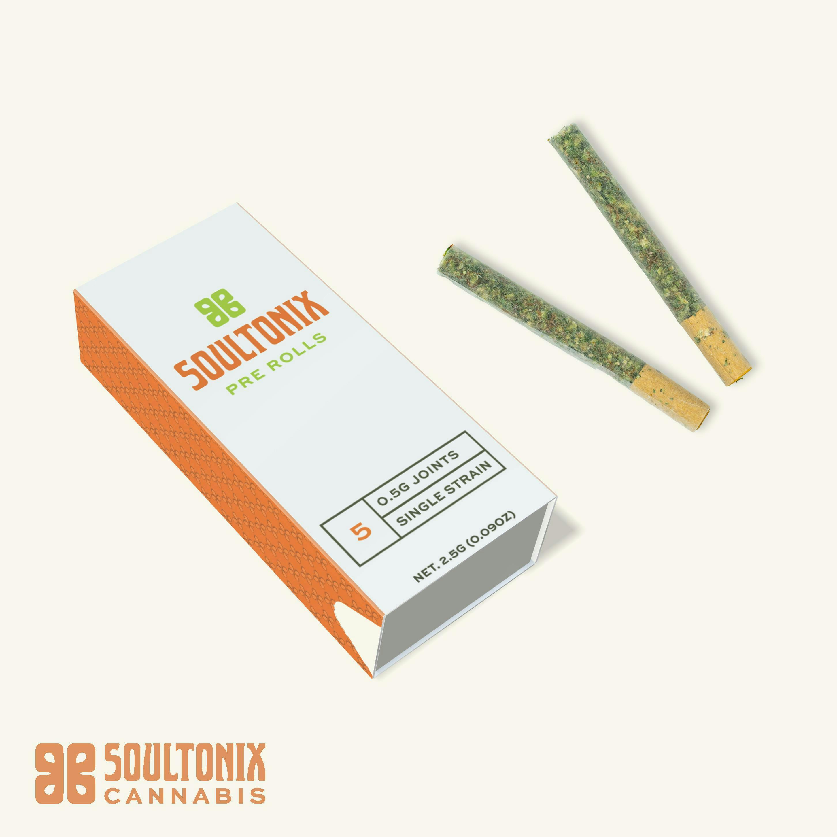 SoulTonix | Orange Cookies | Minis | 0.5g each | 5pk by SoulTonix