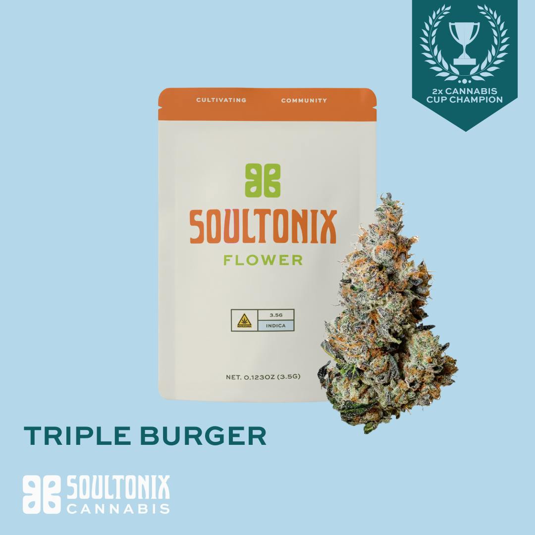 SoulTonix | Triple Burger | Big Buds | 3.5g by SoulTonix