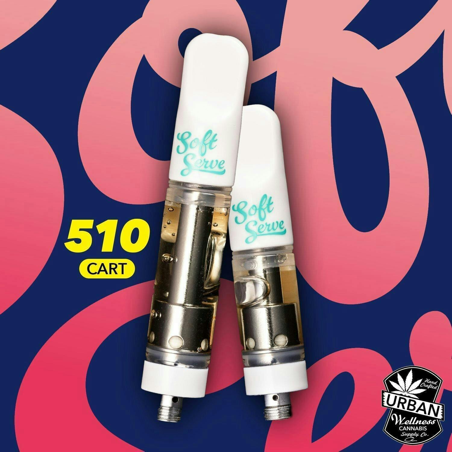 Soft Serve | Watermelon Kush - Cartridge 0.5g at Yerbaviva Sunland Park Cannabis Dispensary
