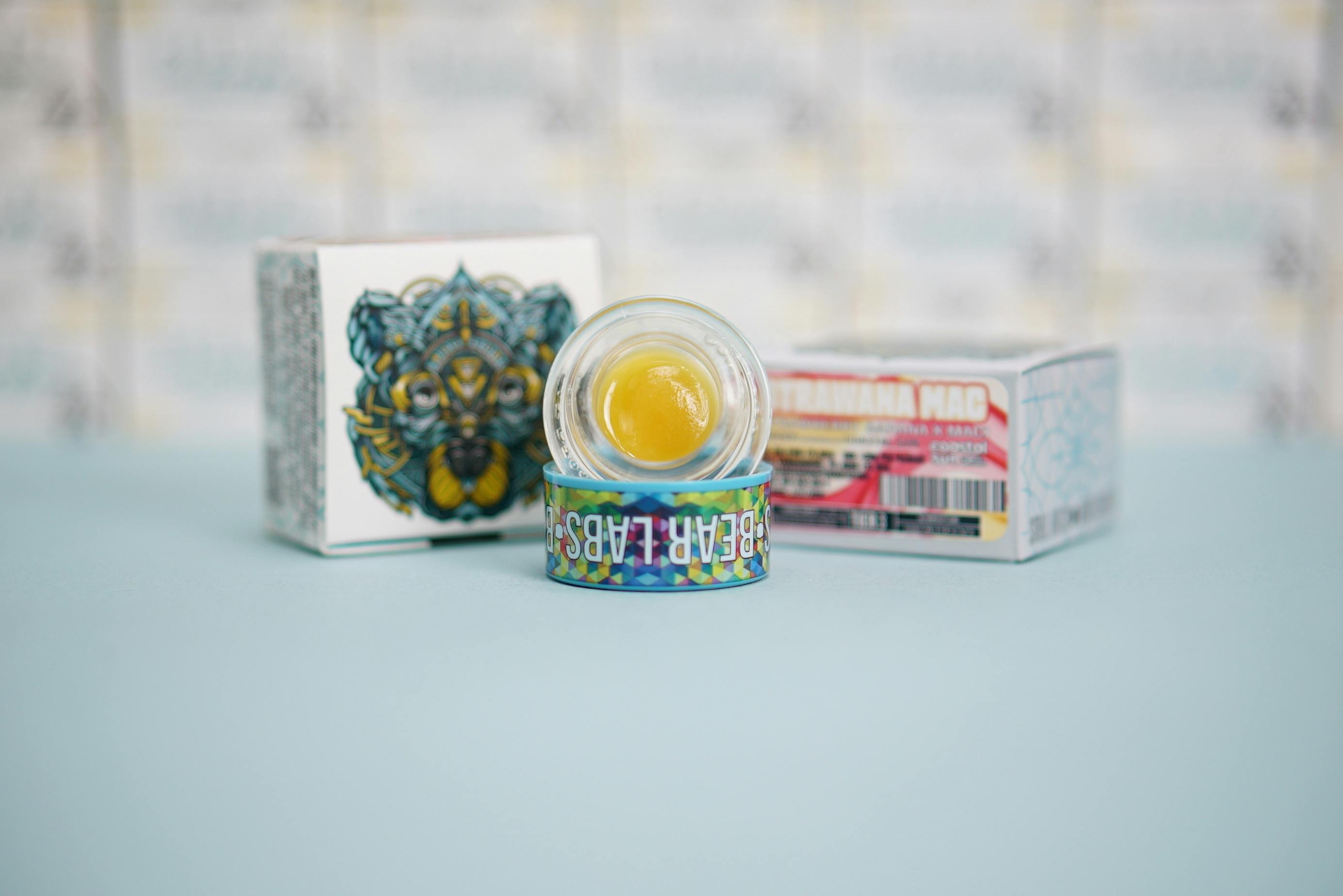 Strawnana Mac Tier Cured Resin