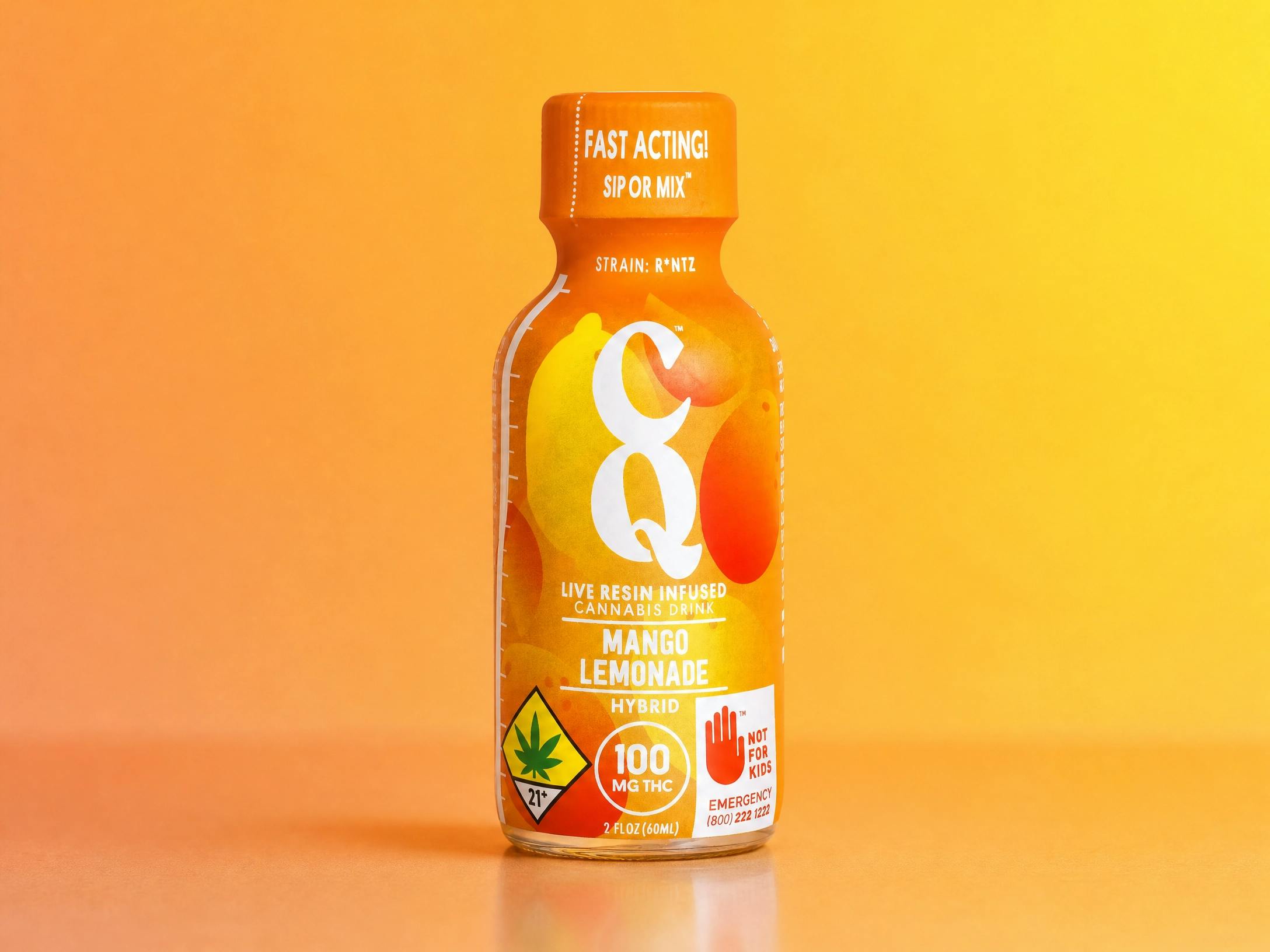 CQ 2oz Shots - Mango Lemonade 100mg