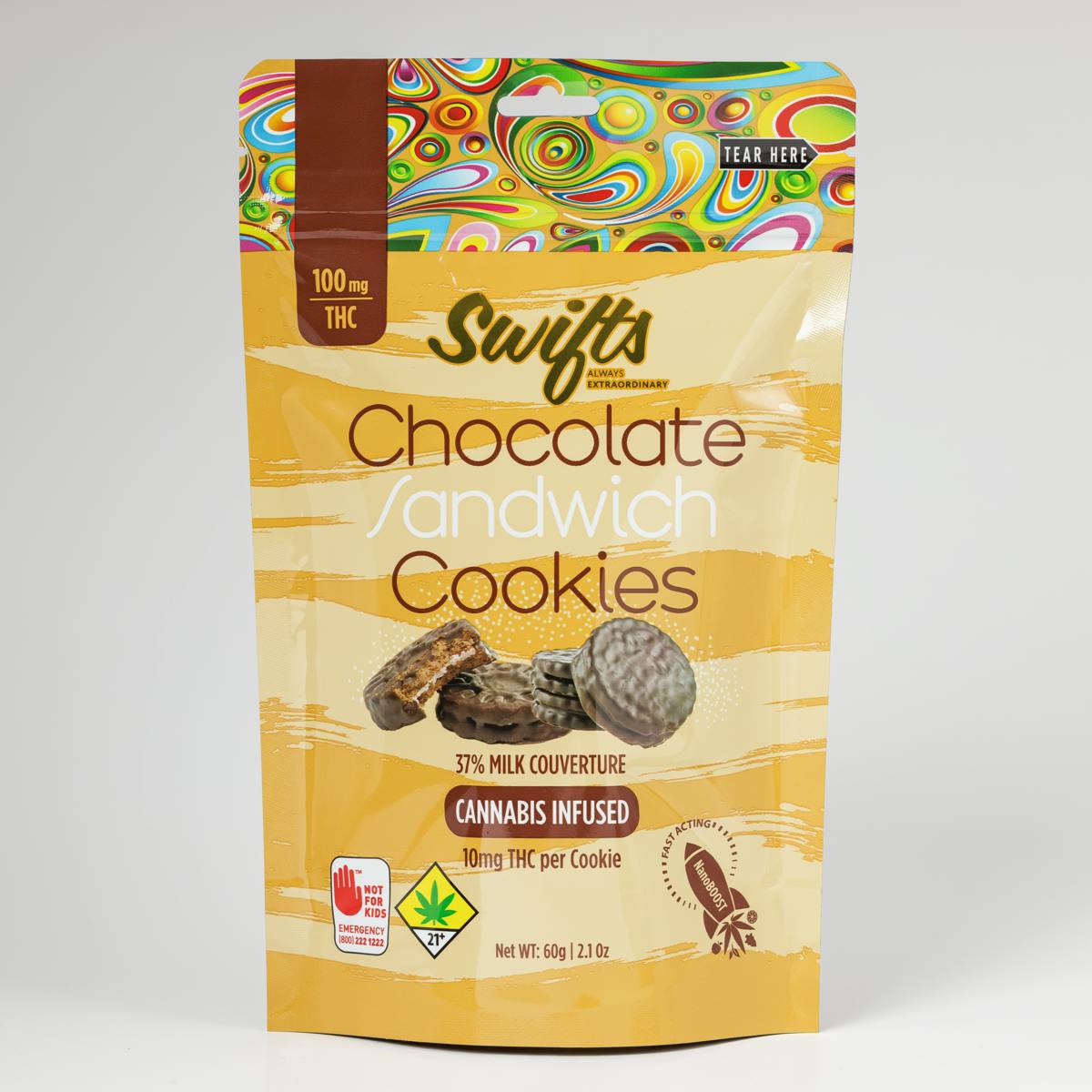 Swifts Edibles: Covered Sandwich Cookies