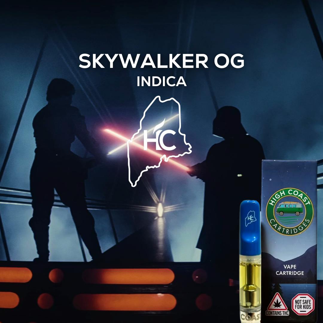High Coast 1G THC Cartridge - Skywalker OG (Indica) by High Coast