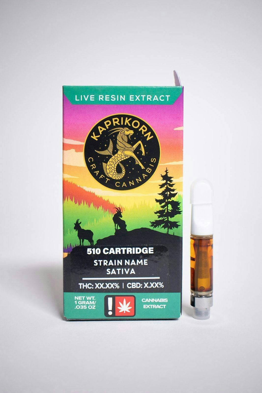 Kaprikorn | Grape Gasoline | Live Resin Cartridge | 1g by Kaprikorn