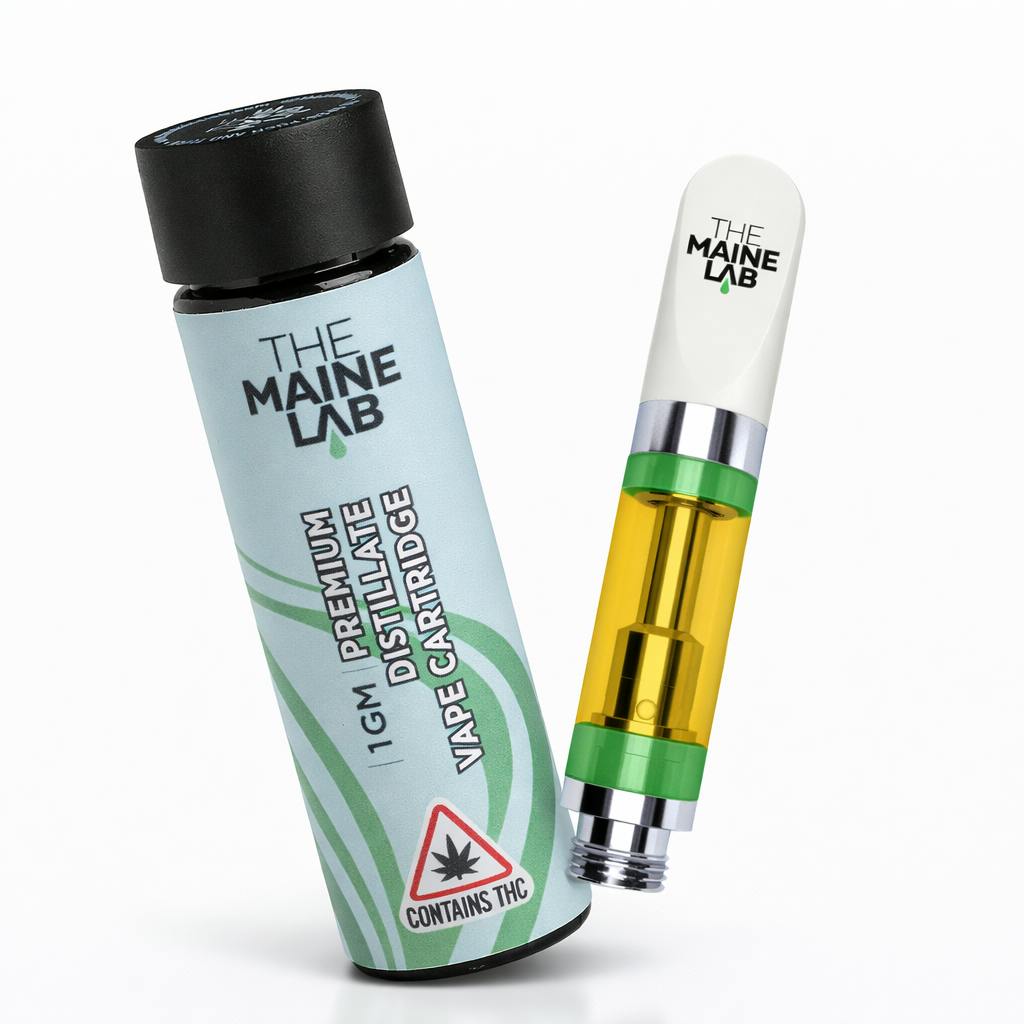 1G DISTILLATE CART - SOUR TANGIE (S) by The Maine Lab
