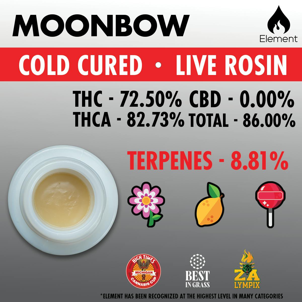 Live Rosin Moonbow