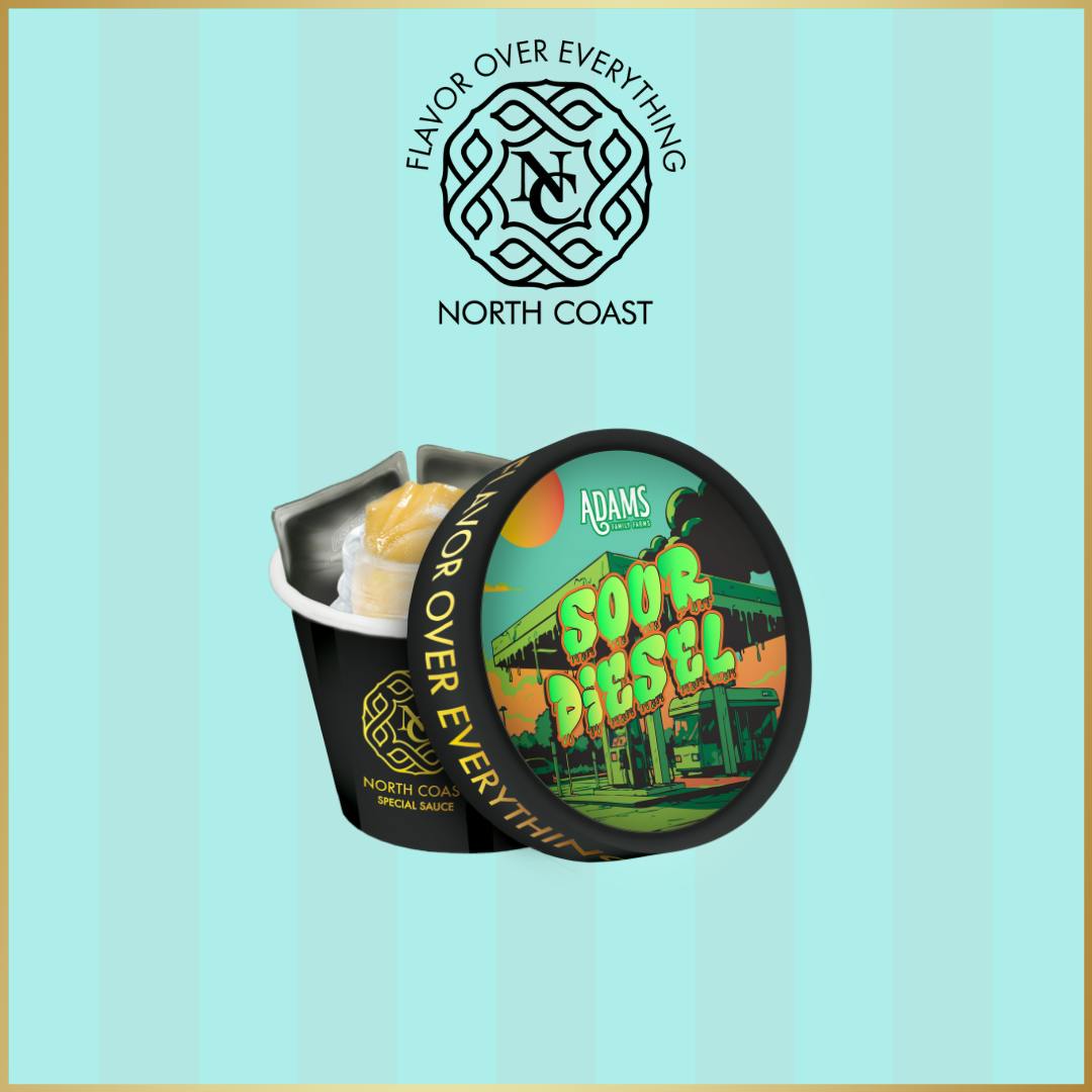 North Coast Concentrates Special Sauce Sour Diesel 1g