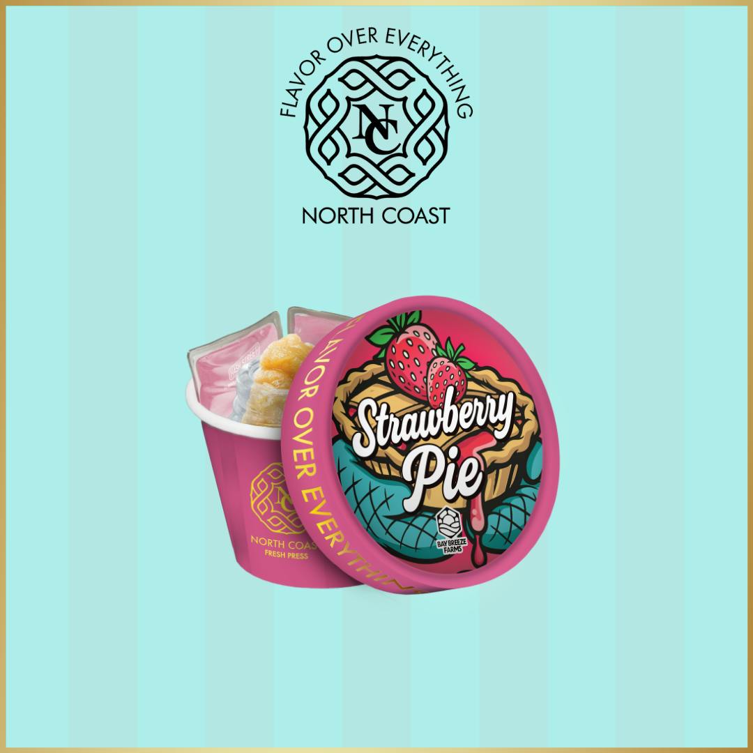 North Coast Concentrates Fresh Press Strawberry Pie 1g