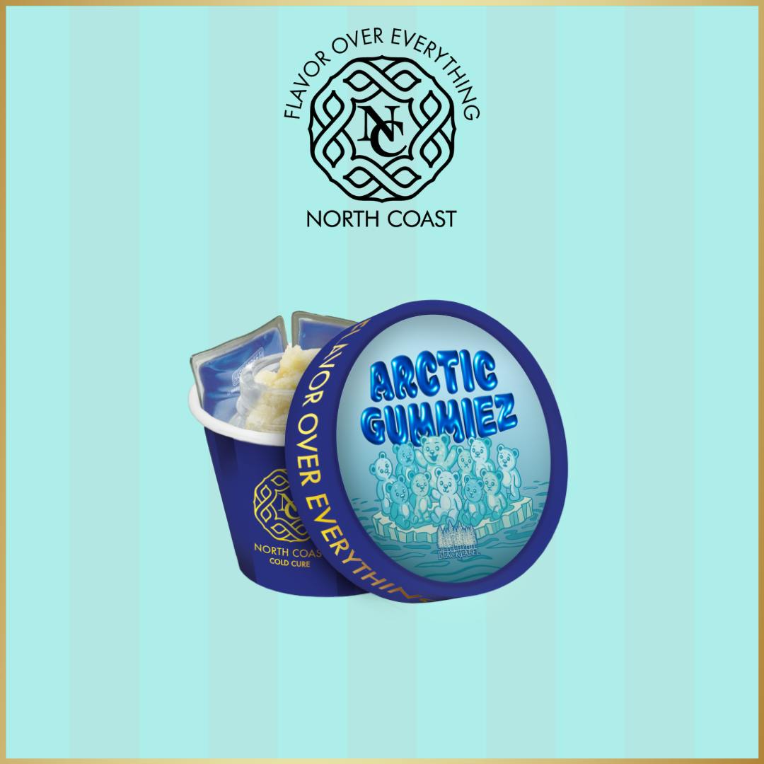 North Coast Concentrates Cold Cure Arctic Gummiez 1g