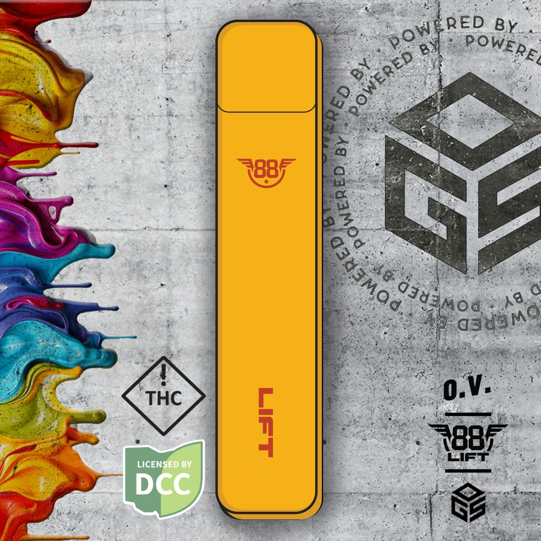 88 Lift | O.V. | 2.0 Rechargeable Disposable | [1g]