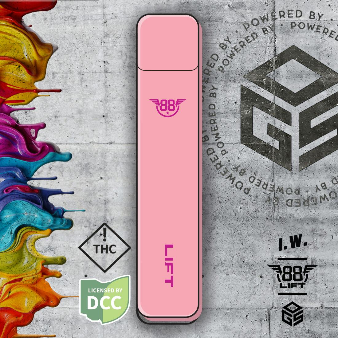88 Lift | I.W. | 2.0 Rechargeable Disposable | [1g]