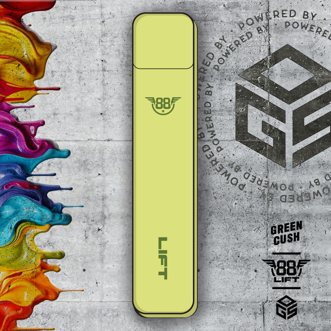 Green Cush Rechargeable Disposable