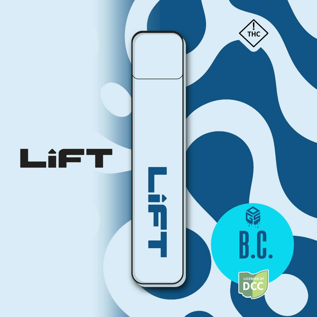 88 Lift | B.C. | 2.0 Rechargeable Disposable | [1g]