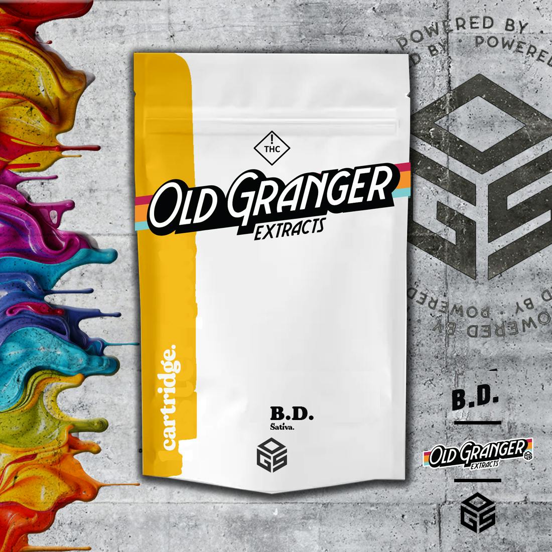 OG Extracts | B.D. | Vape Cartridge | [1g] by Old Granger Extracts