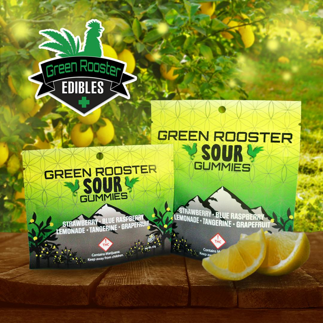 Edibles – Gummies – Sour Variety – 100mg – 10pk