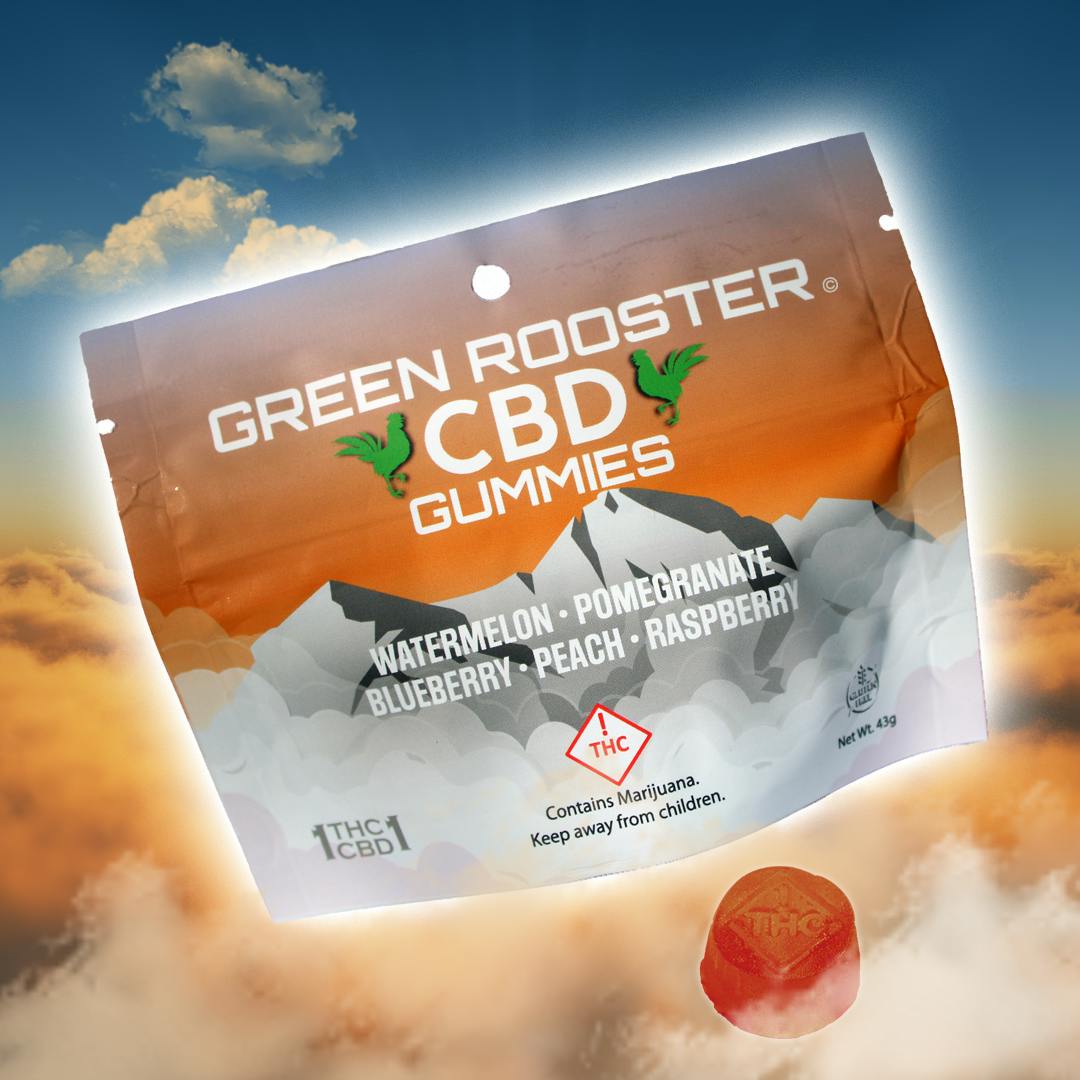 Edibles – Gummies – CBD Variety – 100mg THC / 100mg CBD – 10pk