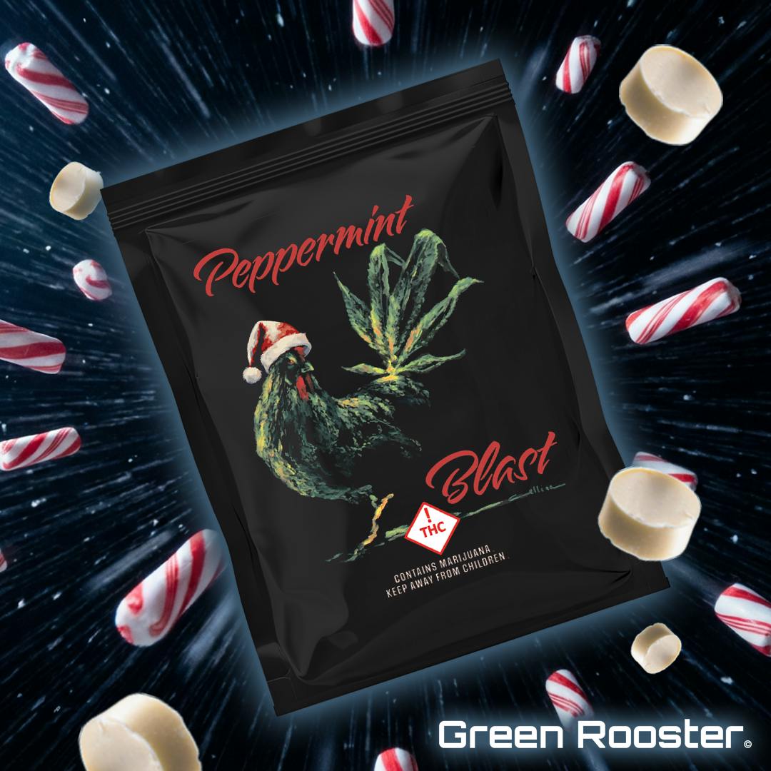 Edibles – Chocolates – Peppermint Blast – 100mg – 10pk