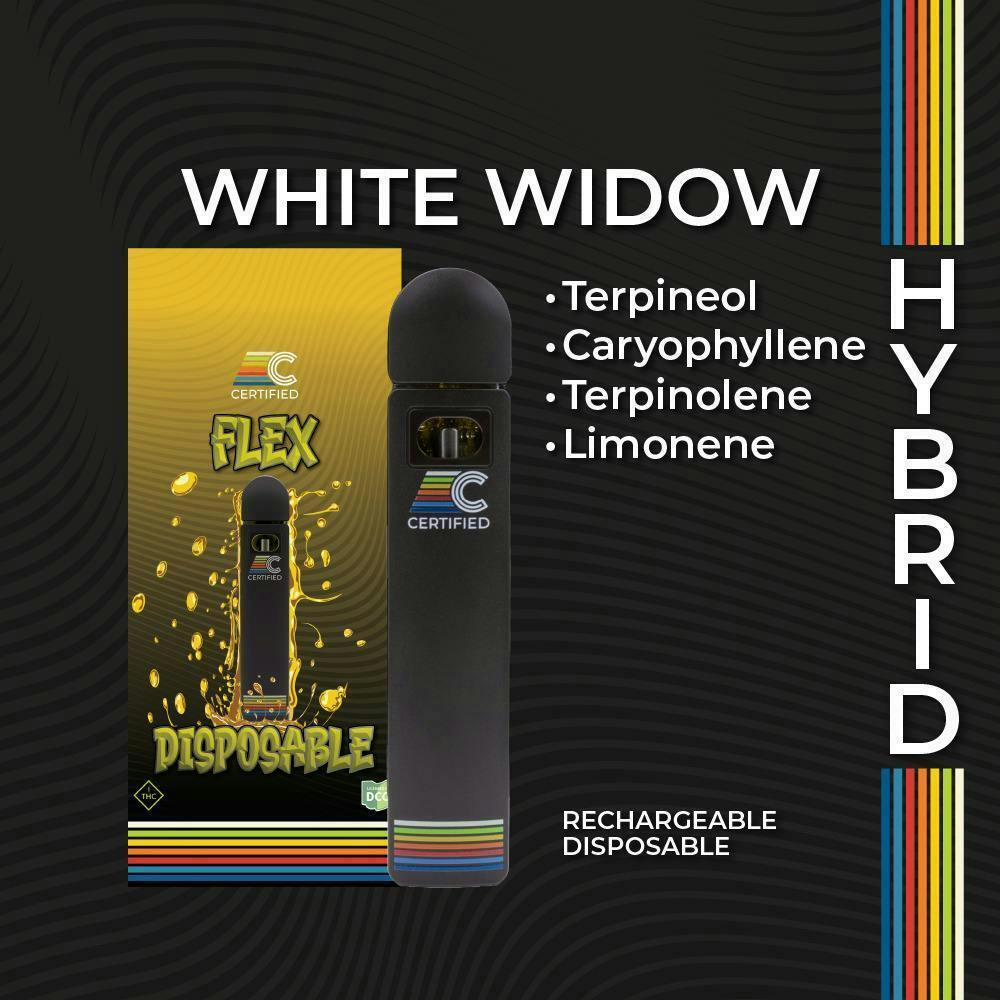 White Widow Flex Disposable