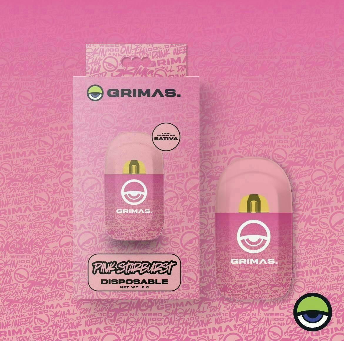 Grimas | Pink Starburst | Disposable | 2g