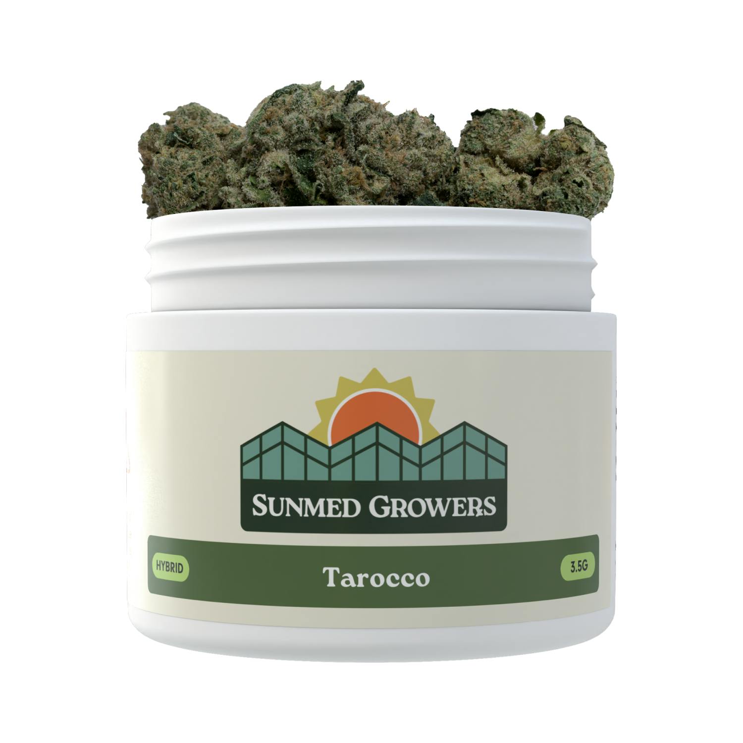Tarocco Flower (3.5g) by SunMed Growers