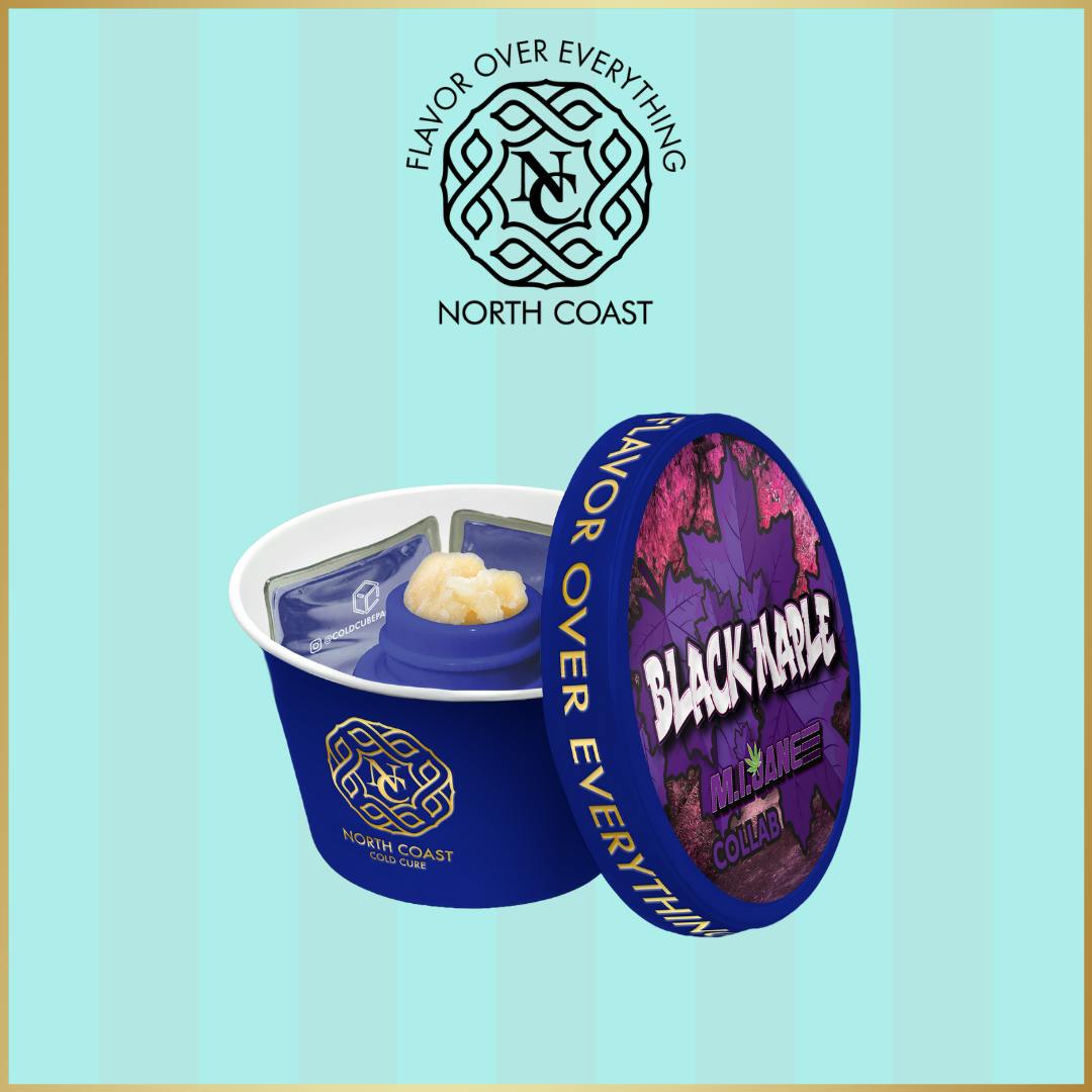 North Coast Concentrates Cold Cure Black Maple 1g by North Coast