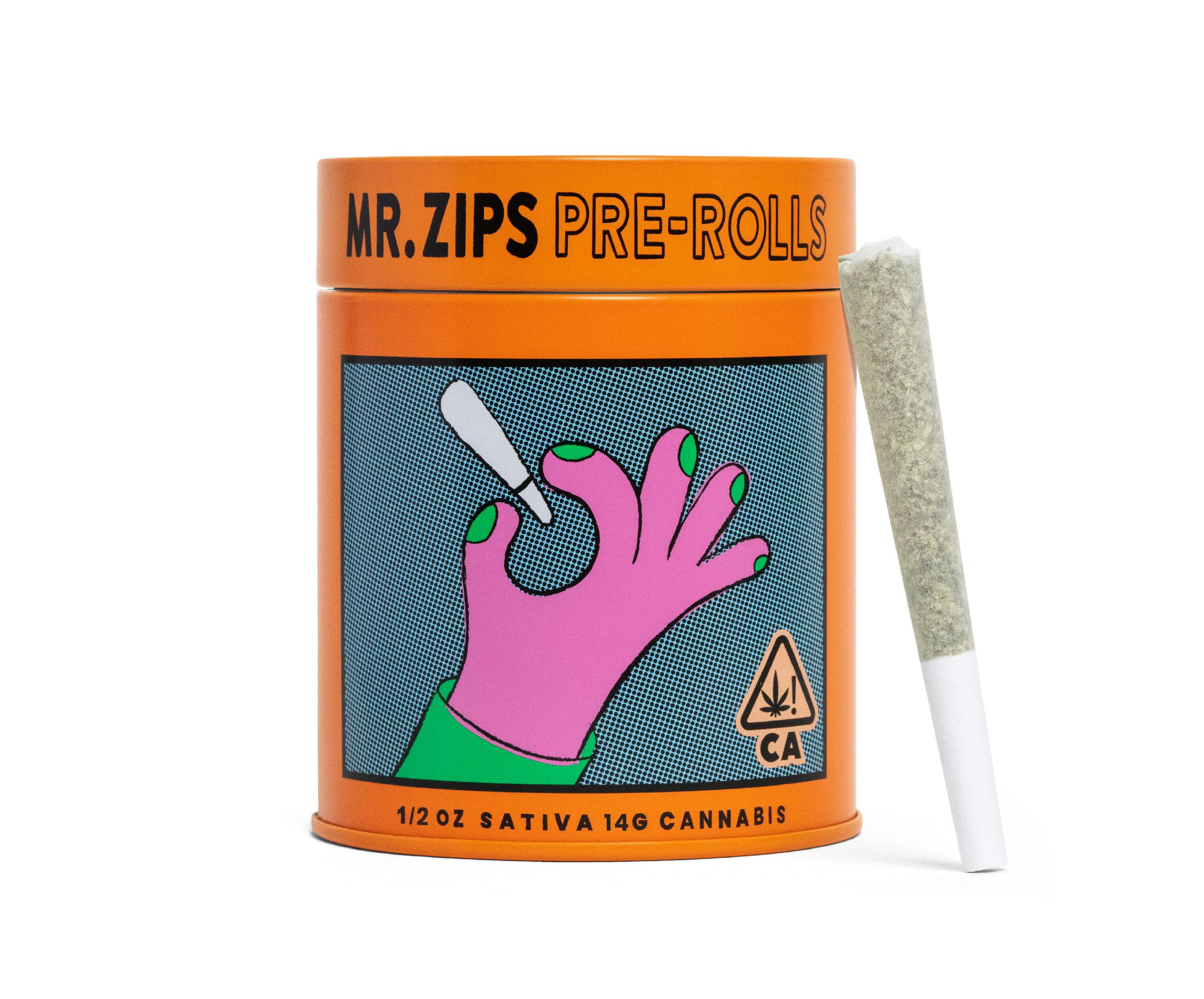 MR. ZIPS | Pink Lemonade | Sativa | Pre-Roll | 28-Pack 0.5g - MR. ZIPS