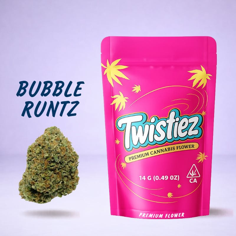 Bubble Runtz - Premium Flower - (14g - 1/2oz) - Indica