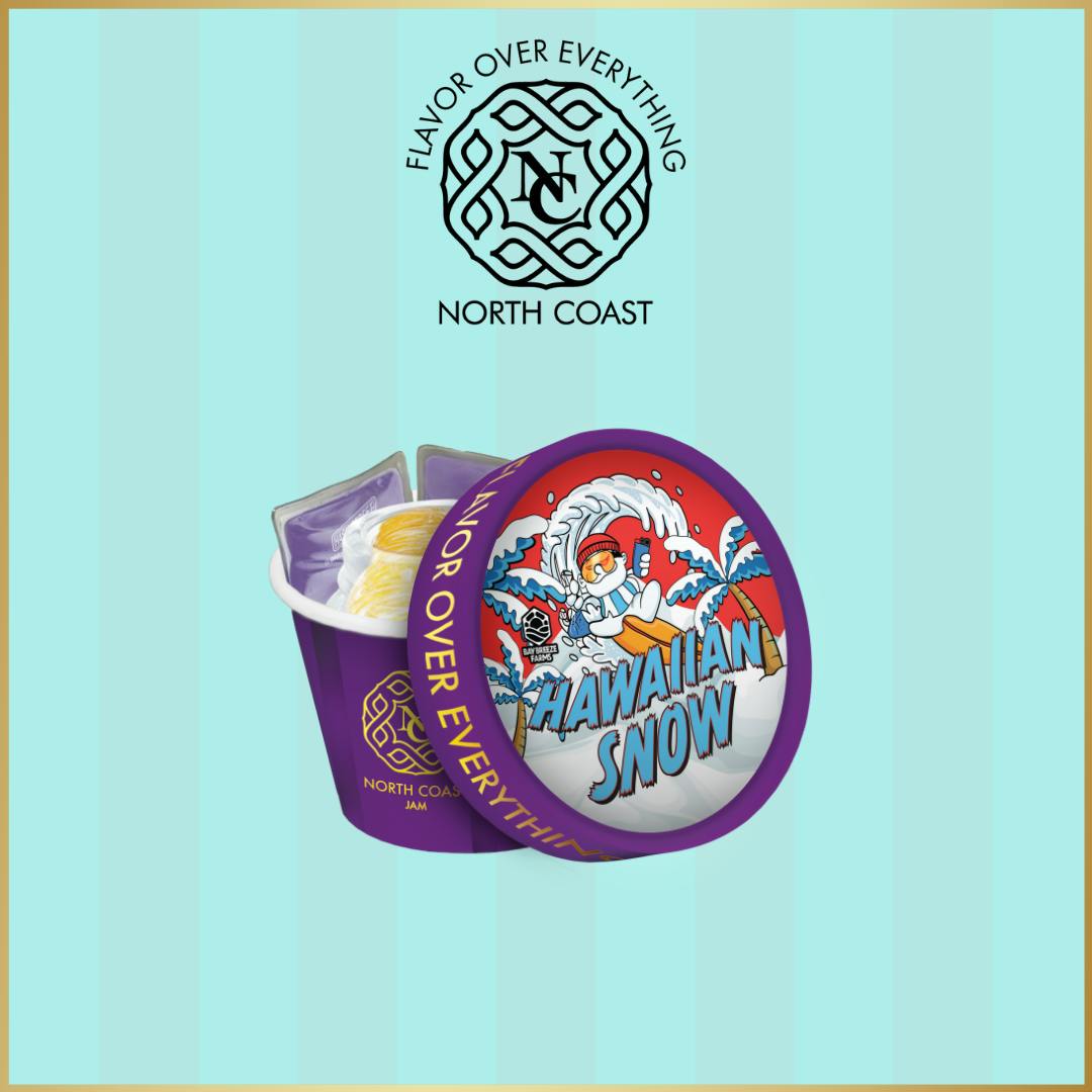 North Coast Concentrates Jam Hawaiian Snow 1g