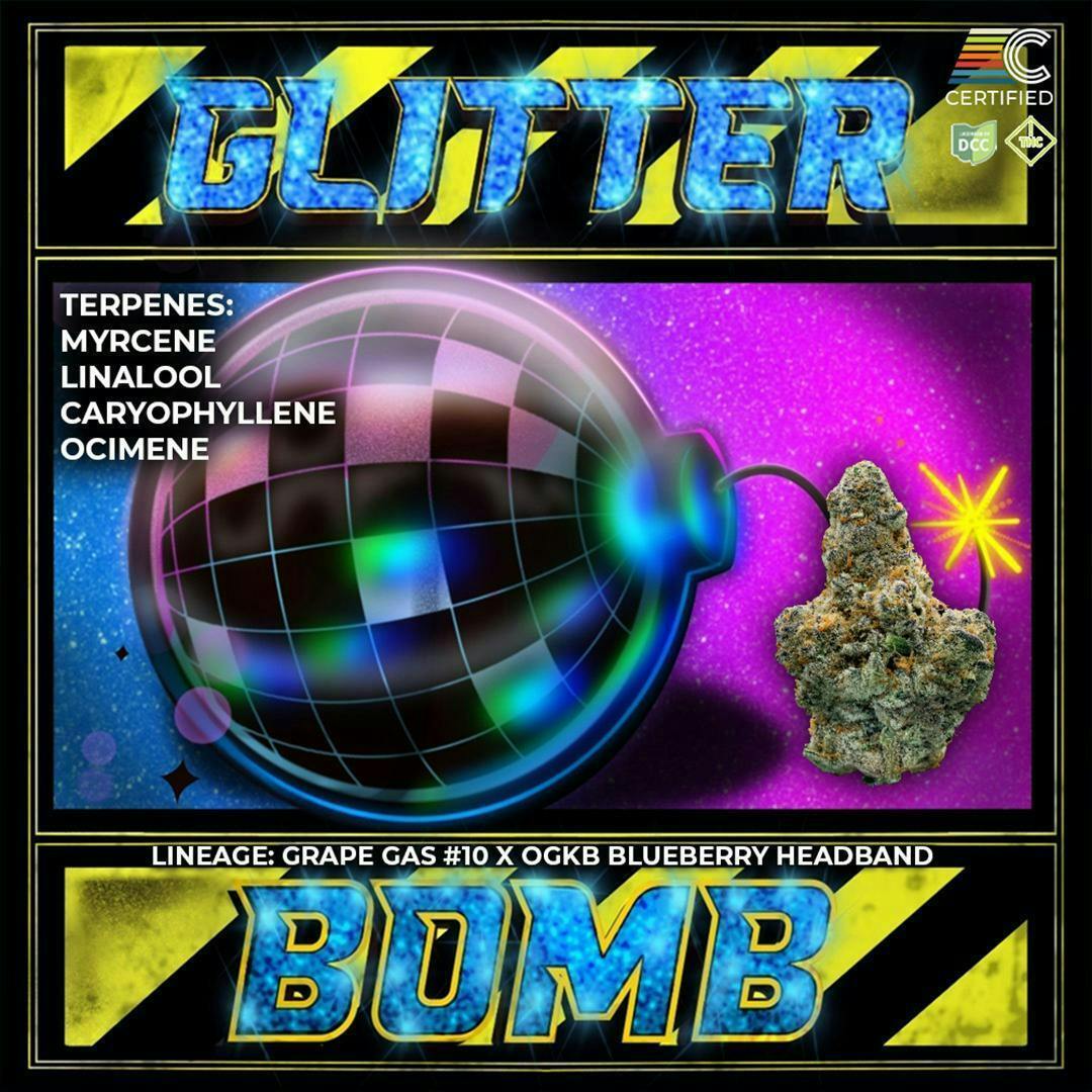 Glitter Bomb Flower 2.83g
