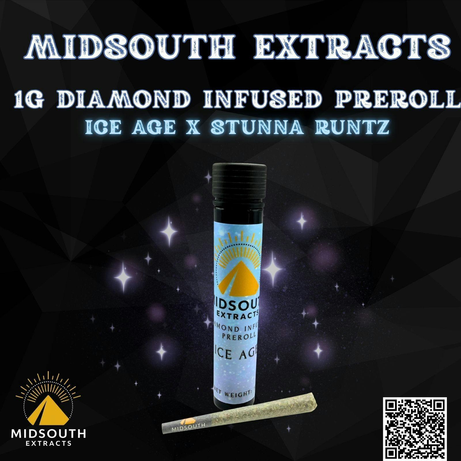 Diamond Infused Pre Roll Ice