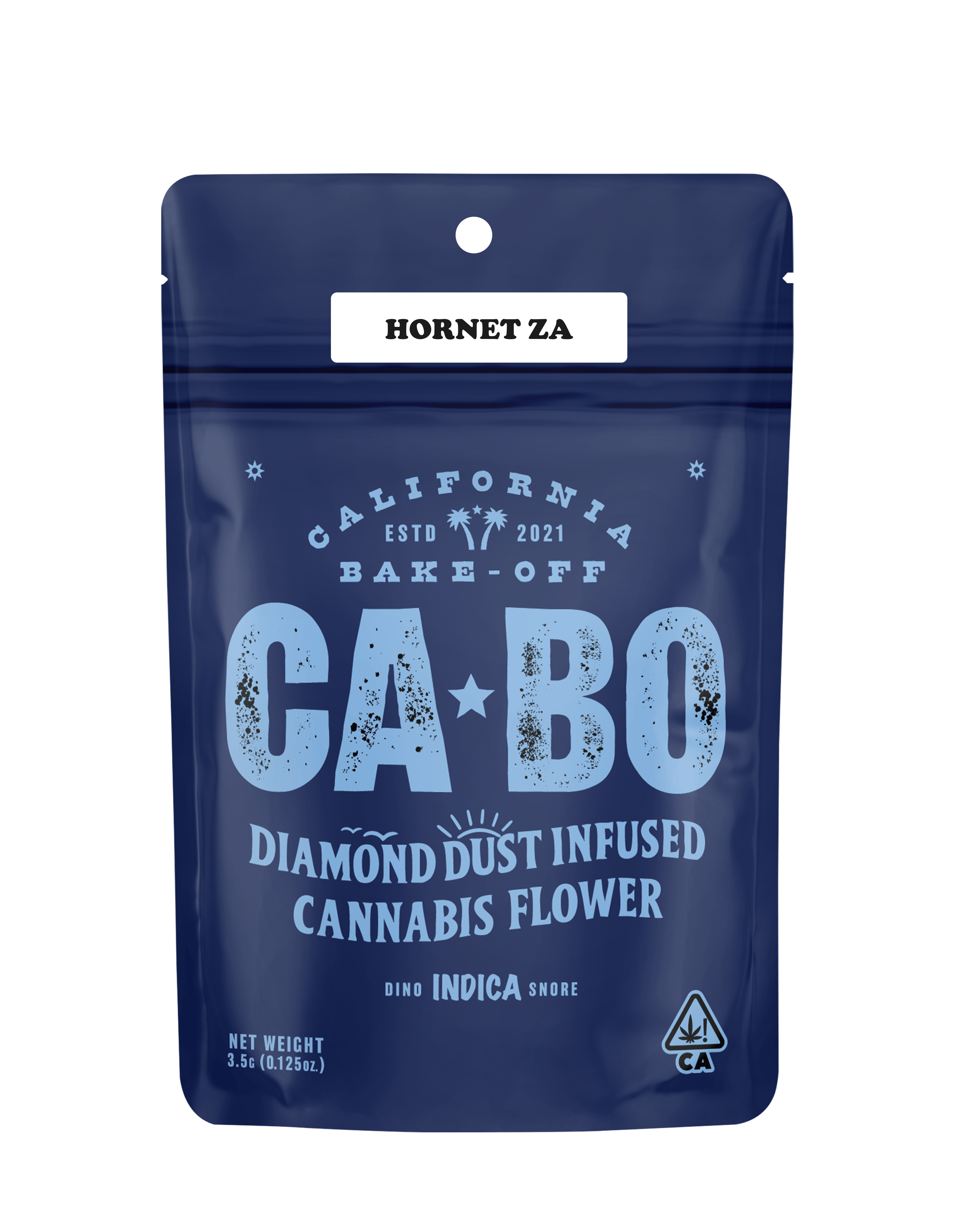CABO Diamond Dust Infused 3.5g Flower - Hornet Za - Indica