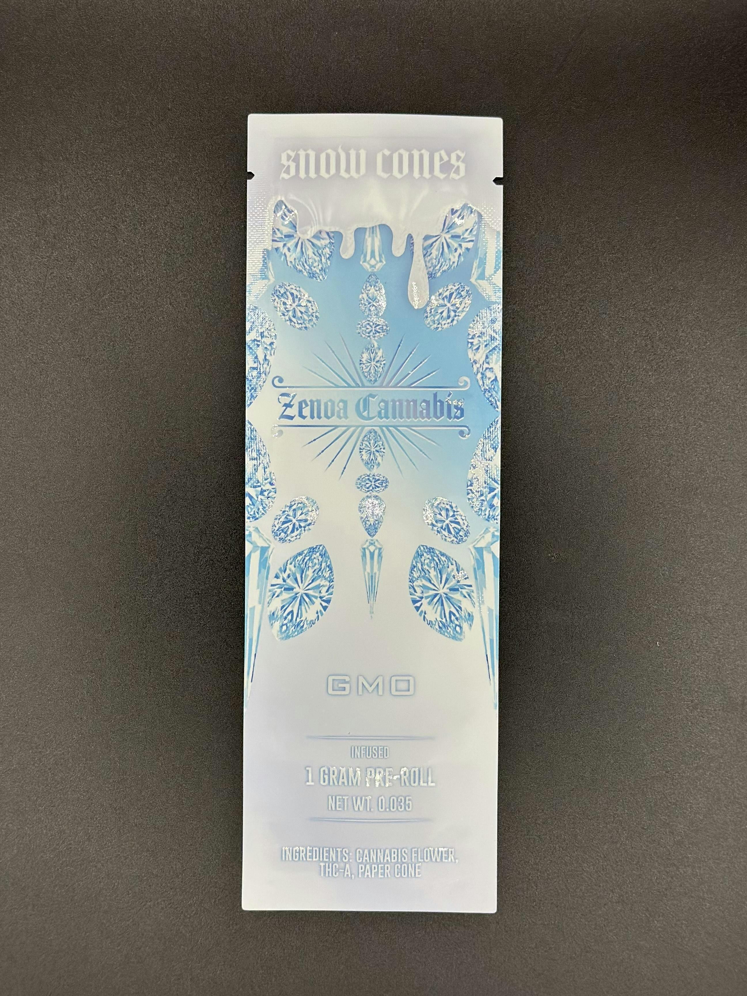 Snow Cone Infused Pre-Roll | Sherb Cream Pie | 1g by Zenoa