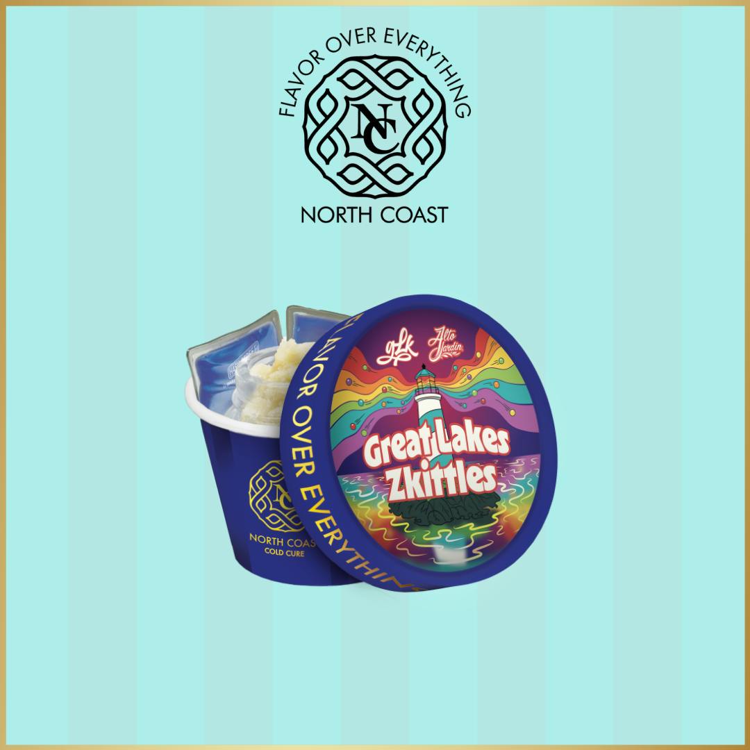 North Coast Concentrates Cold Cure Great Lakes Zkittles 1g