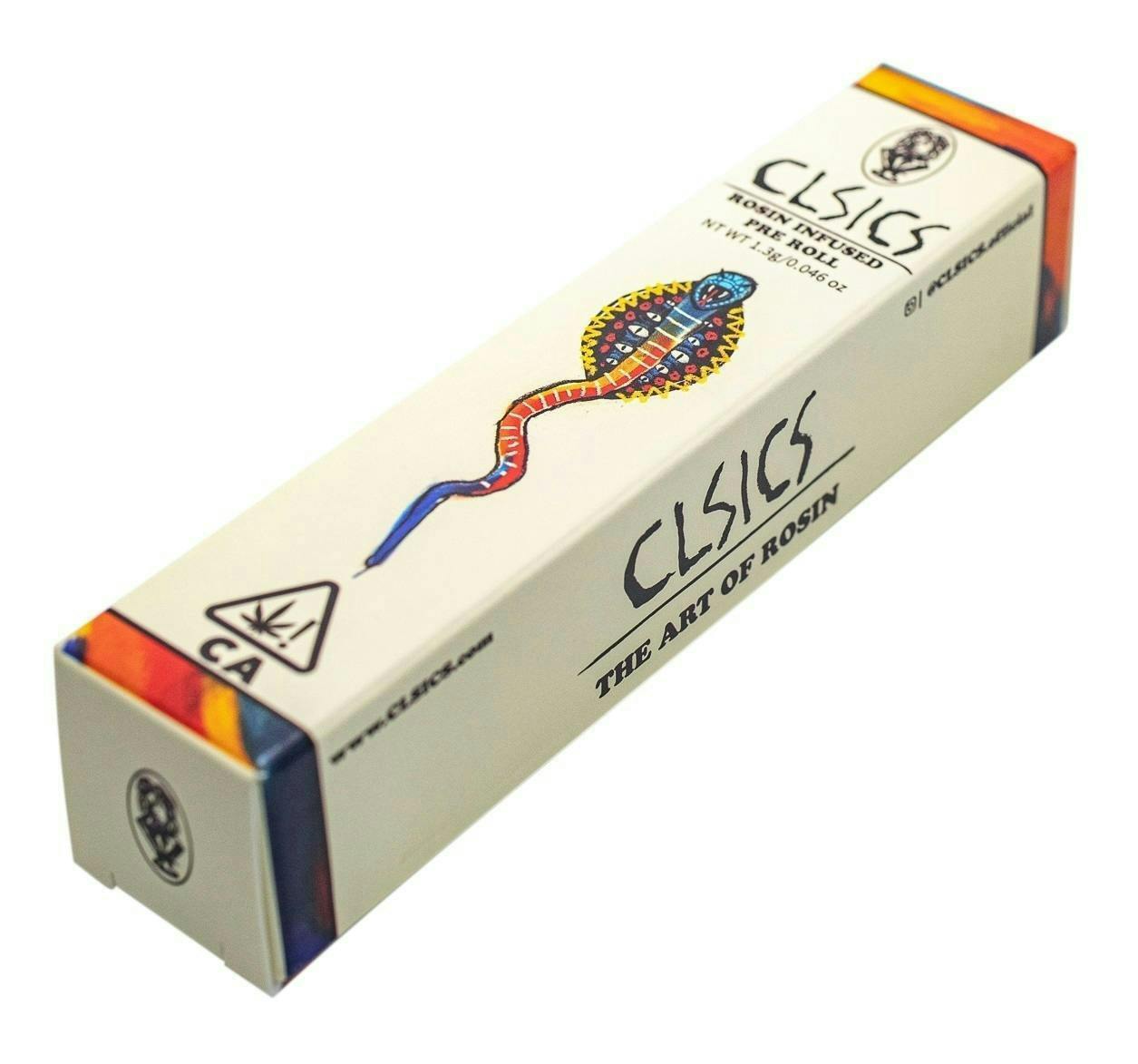 CLSICS Rosin & Rosin Infused Pre Rolls — Pink Lemon Up