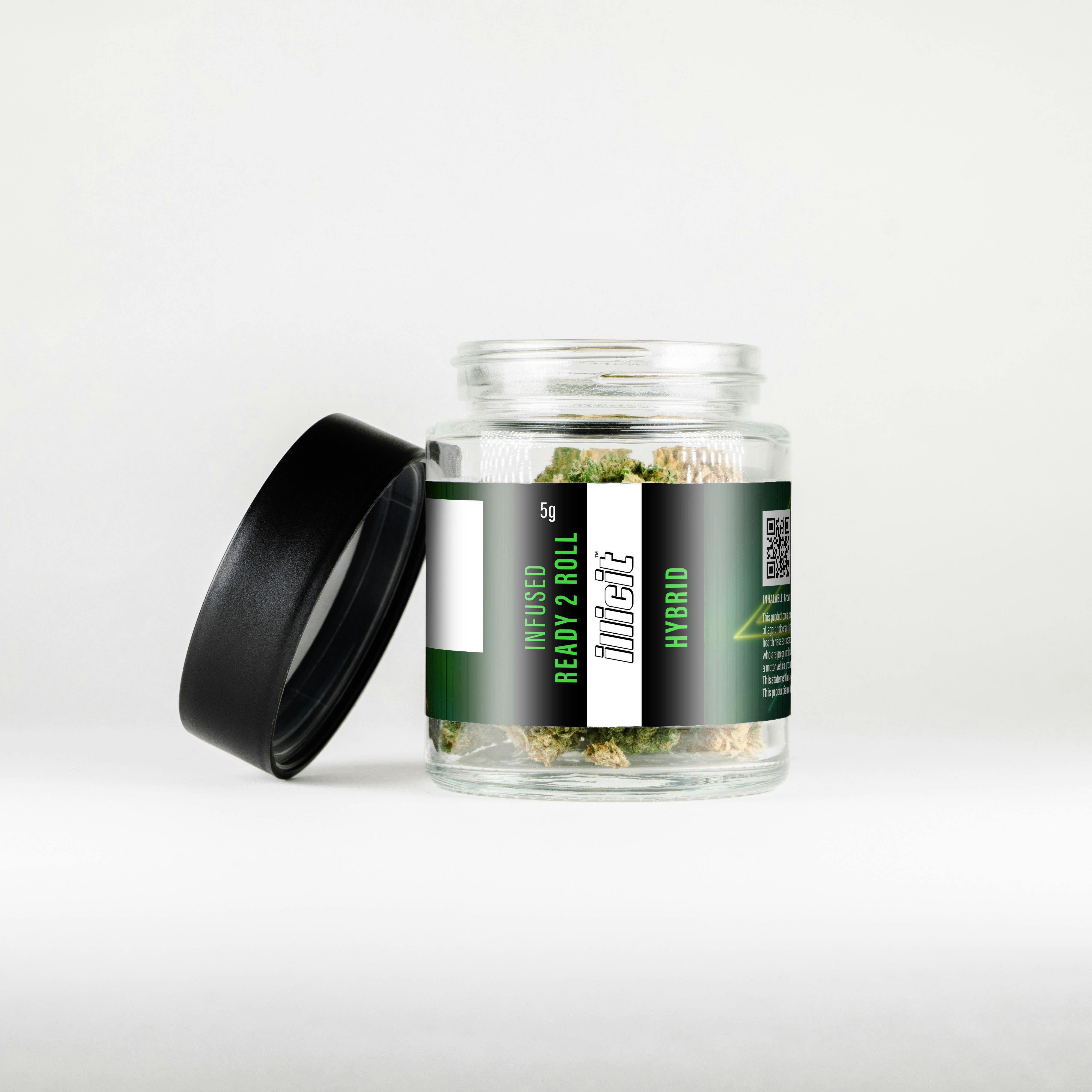 Hybrid Infused Ready2Roll 5g Flower by ILLICIT