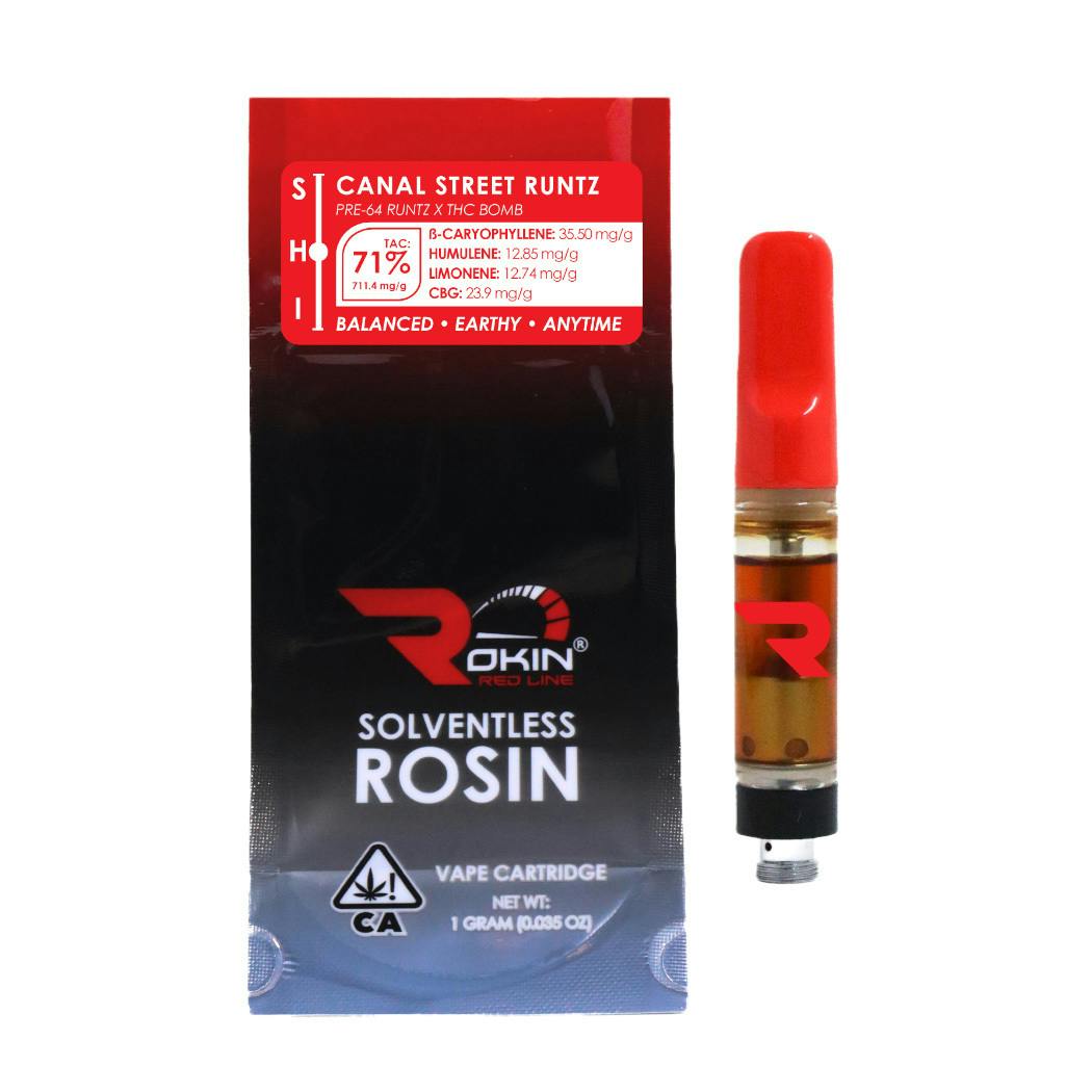 Rosin Canal Street Runtz Cartridge