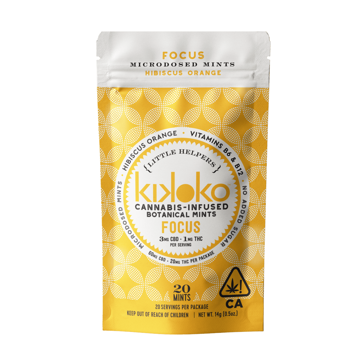 KIKOKO — Little Helpers Botanical Mints, Focus