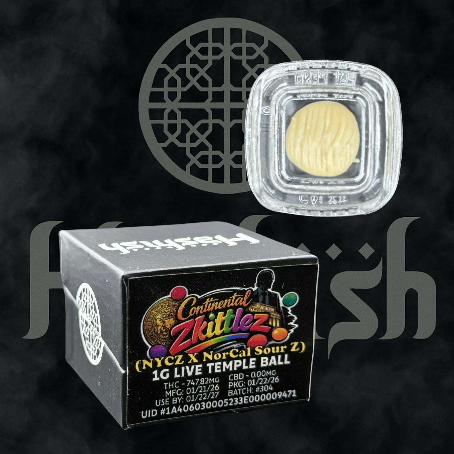 Continental Zkittlez Rosin