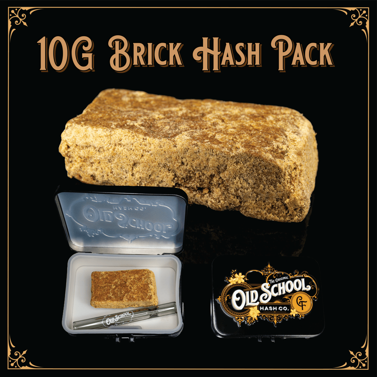 Skunk | Brick Hash Dry Sift | 10g