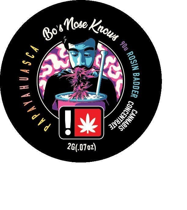 BNK | Papayahuasca | Rosin Badder | 2G by Bo's Nose Knows