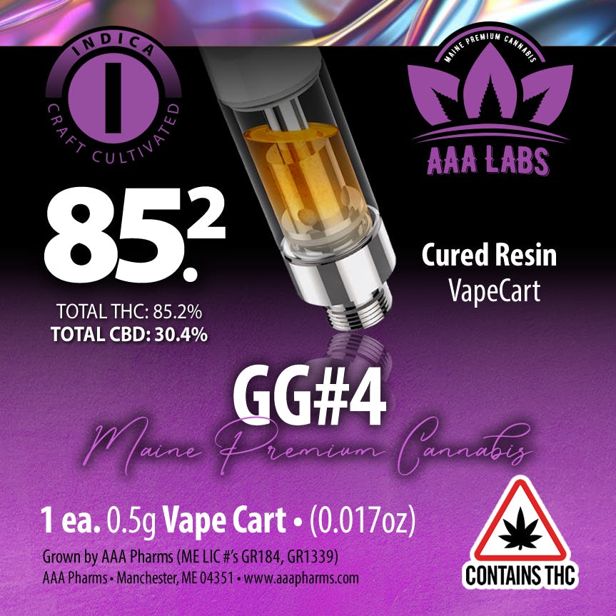 Gg #4 Cured Resin Cartridge