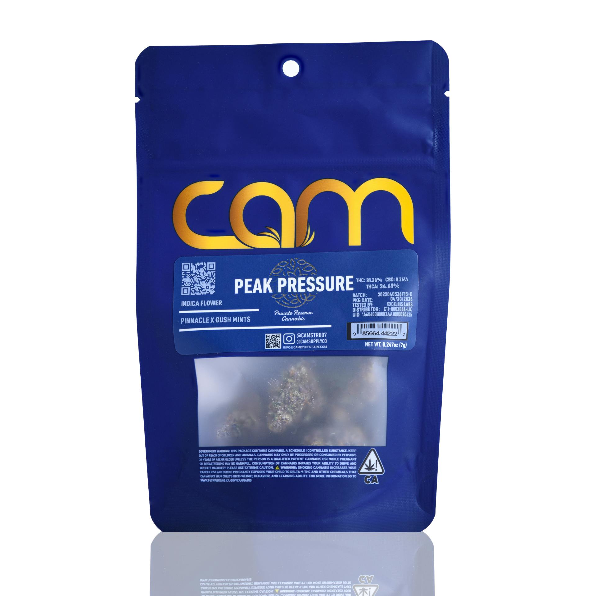 CAM: Peak Pressure
