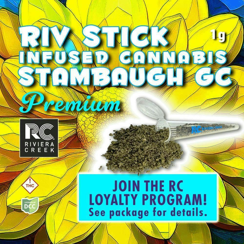 Riviera Creek | 0.35G Riv Stick Infused Flower - Stambaugh GC