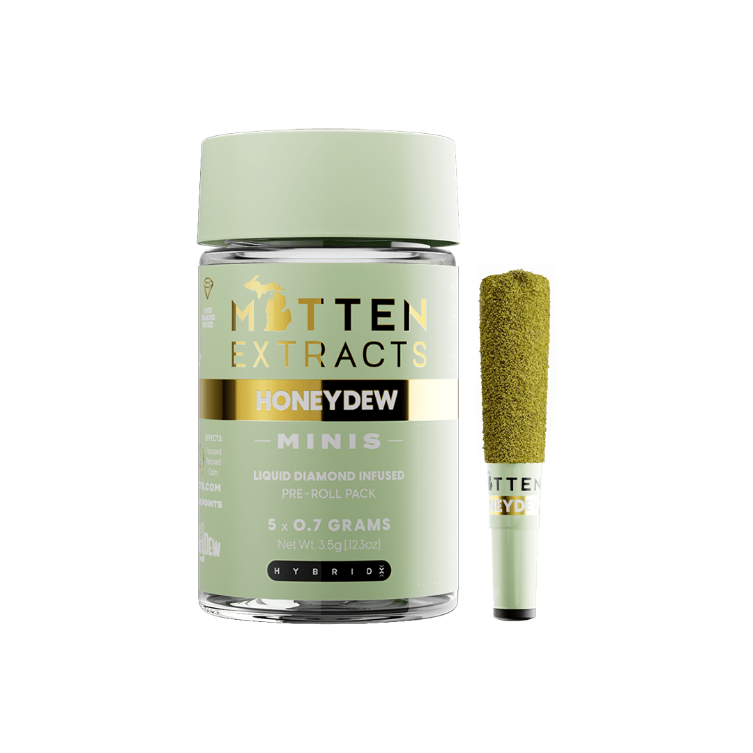 Mitten Extracts | Honeydew | Infused Minis | 3.5g | 5pk - Mitten