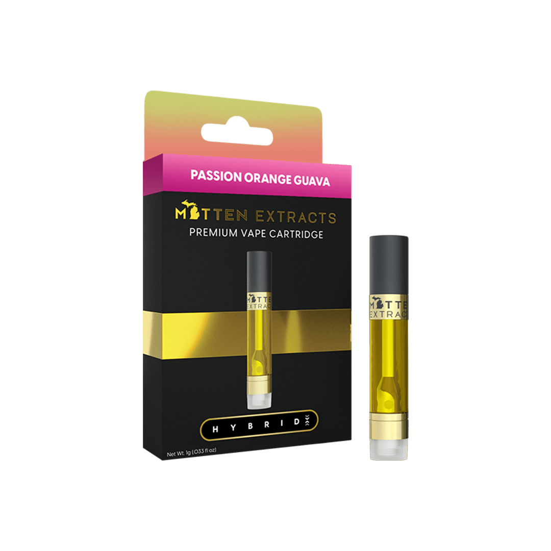 Mitten Extracts | Passion Orange Guava | Cartridge | 1g