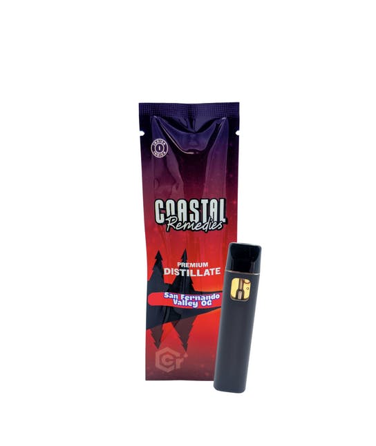 San Fernando Valley OG | 1g Distillate Disposable | Coastal Remedies by Coastal Remedies